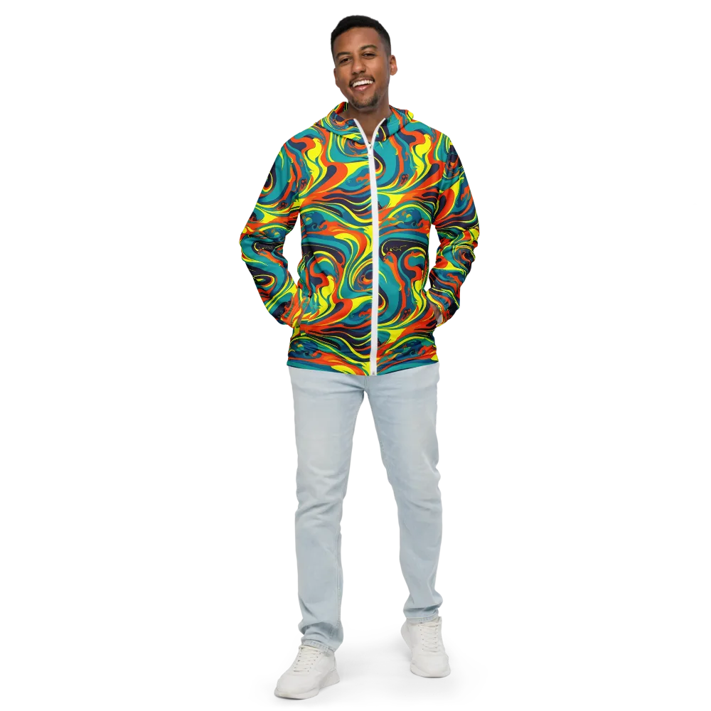 Mythic Maelstrom on Men's Windbreaker — Front