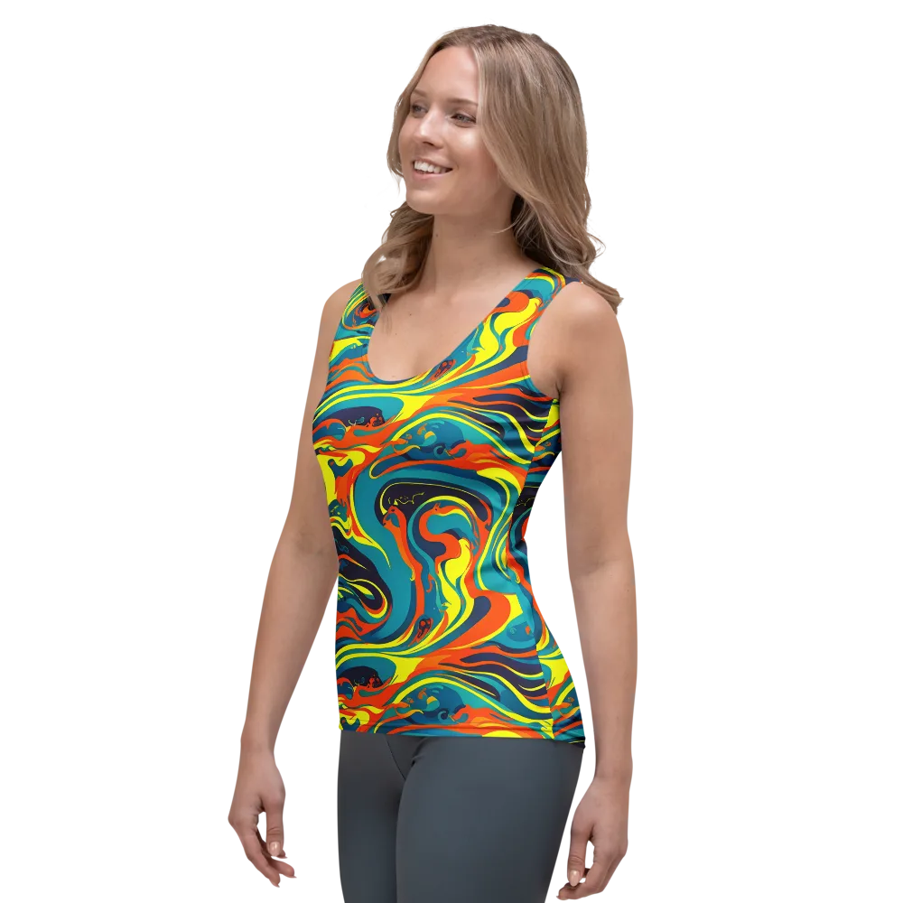Mythic Maelstrom on Women's Tank Top — Left Front