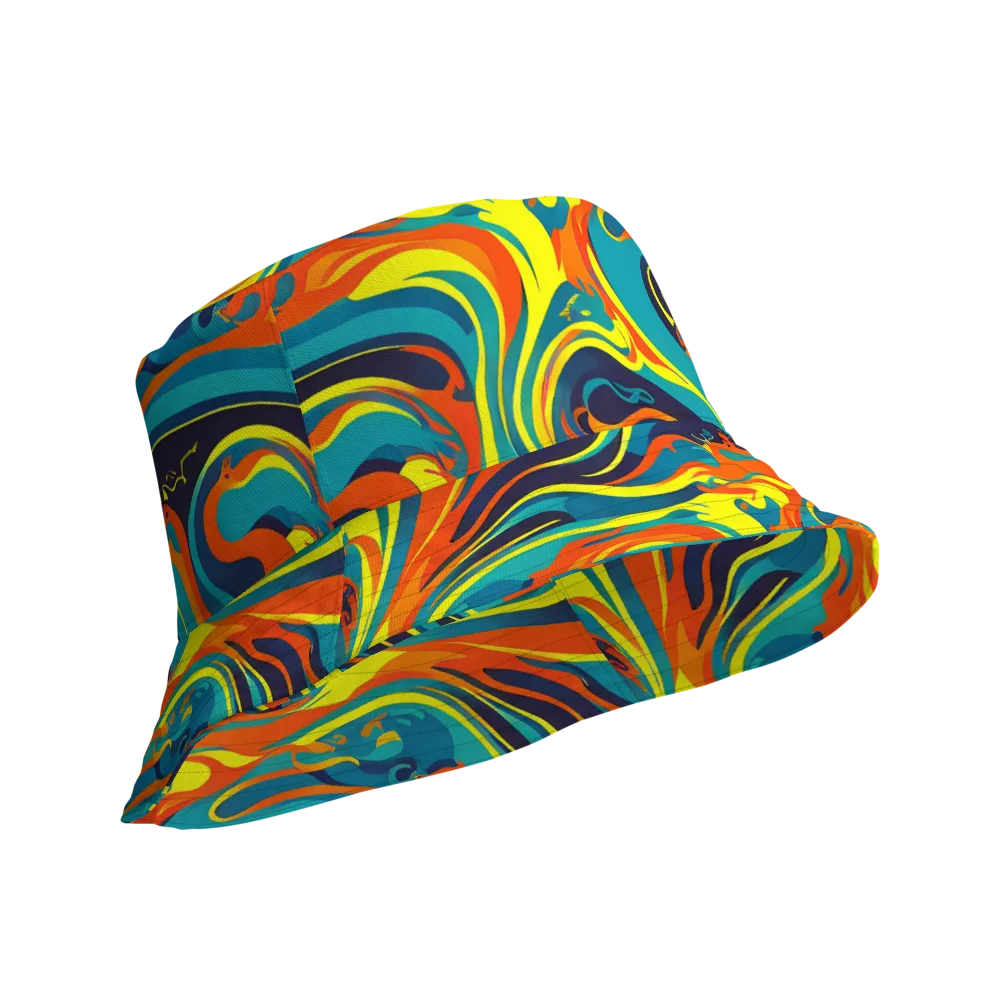 Mythic Maelstrom on Reversible Bucket Hat — Product details Outside