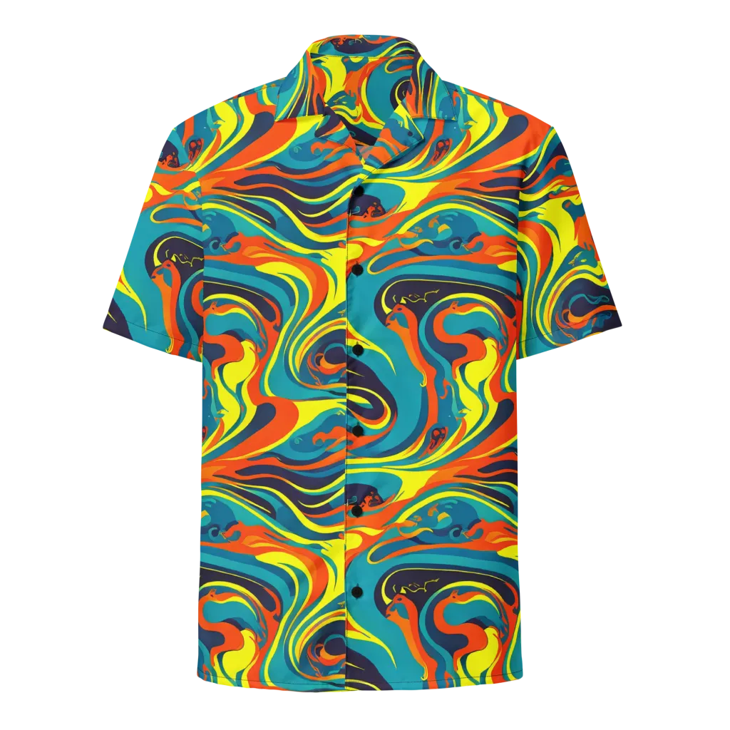 Mythic Maelstrom on Button Shirt — Front