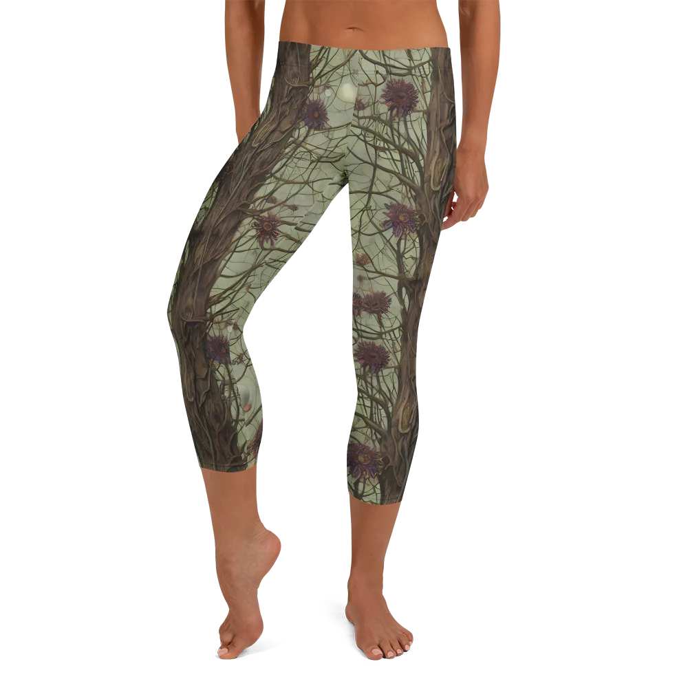 Kowch's Enigma on Capri Leggings — Front