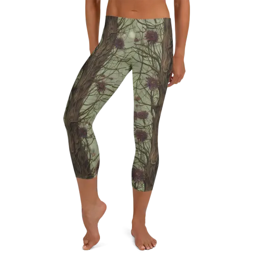 Kowch's Enigma on a Capri Leggings