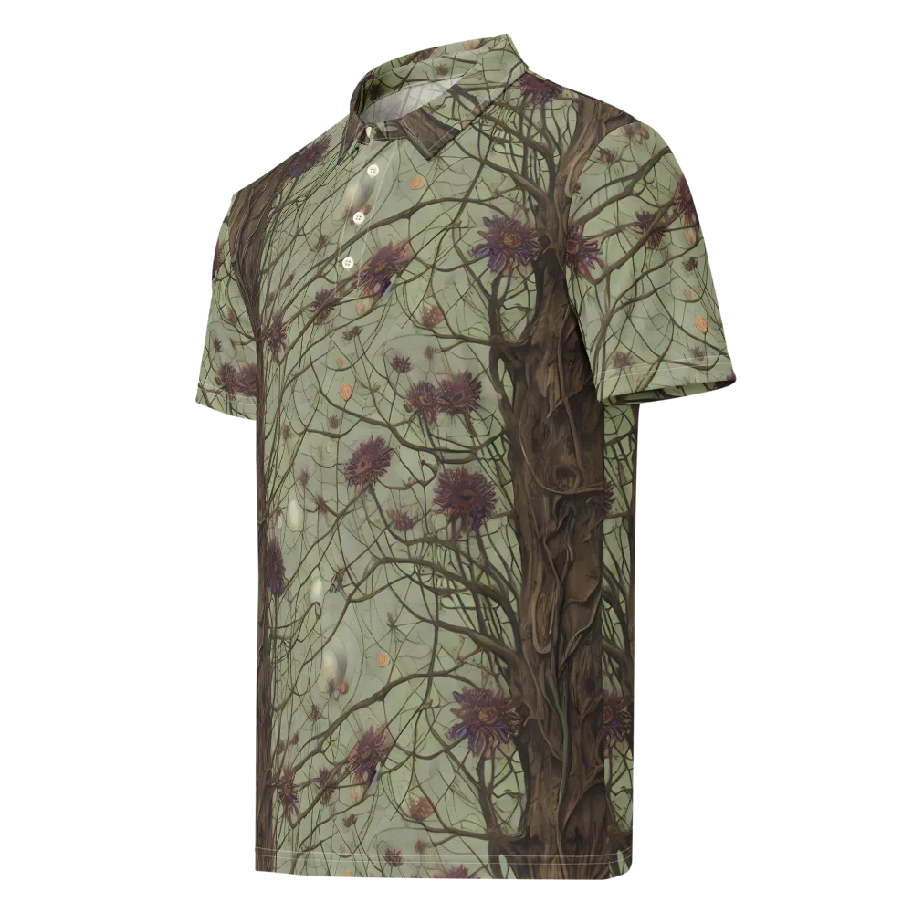 Kowch's Enigma on Men's Slim Fit Polo Shirt — Left Front