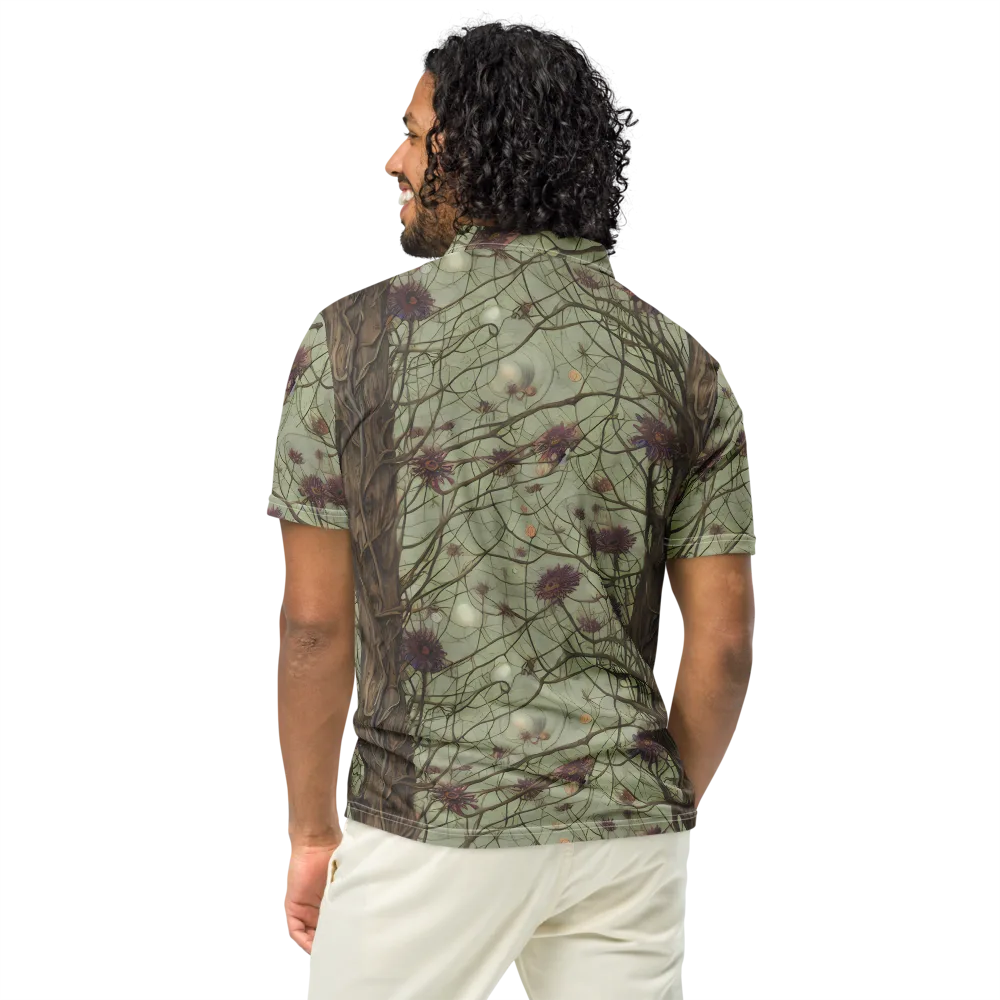 Kowch's Enigma on Men's Slim Fit Polo Shirt — Back