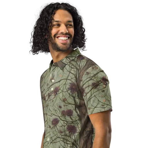 Kowch's Enigma on a Men's Slim Fit Polo Shirt