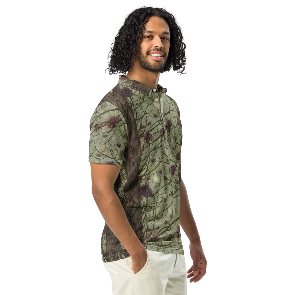 Kowch's Enigma on Men's Slim Fit Polo Shirt — Right Front
