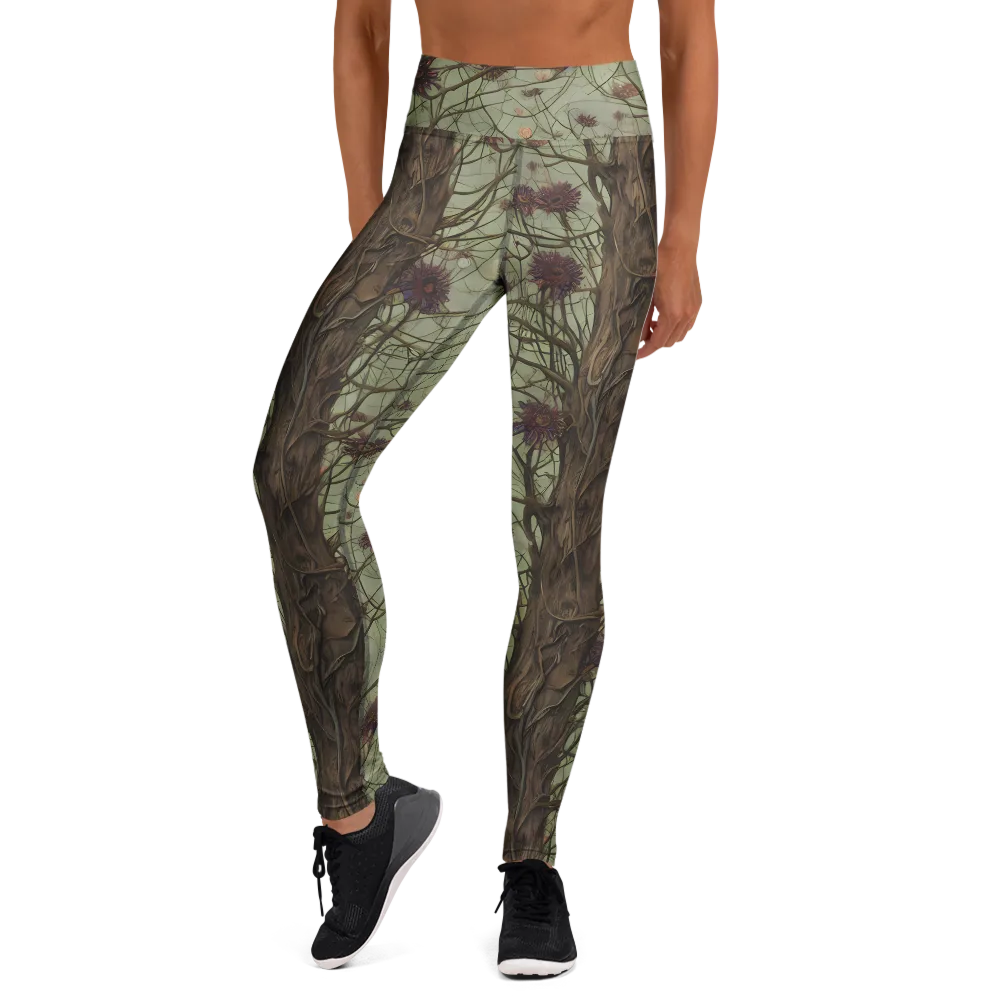 Kowch's Enigma on Yoga Leggings — Front