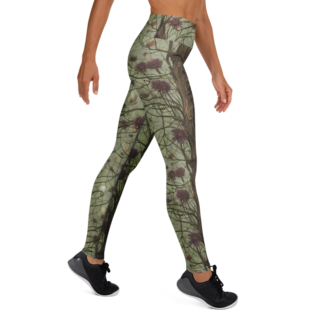 Kowch's Enigma on Yoga Leggings — Right