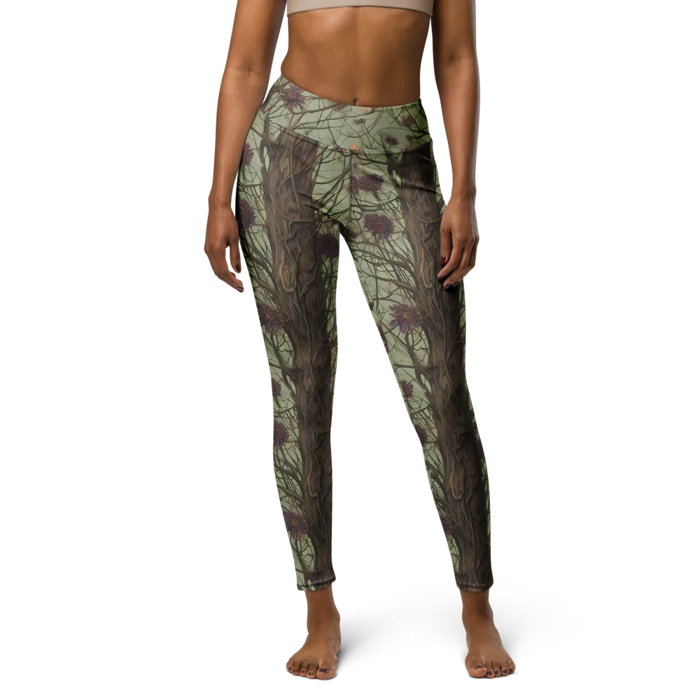 Kowch's Enigma on Yoga Leggings — Front