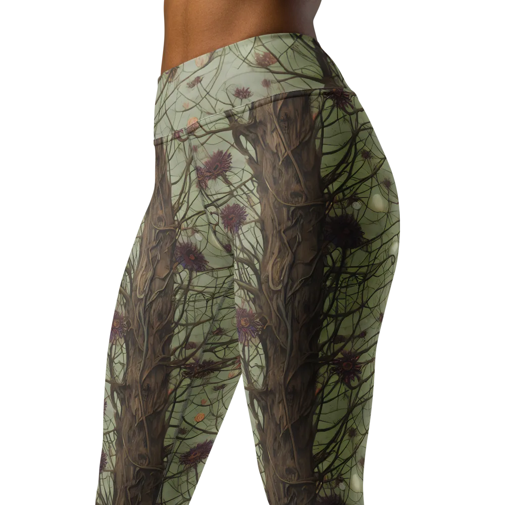 Kowch's Enigma on Yoga Leggings — Left Front
