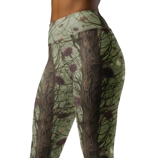 Kowch's Enigma on a Yoga Leggings