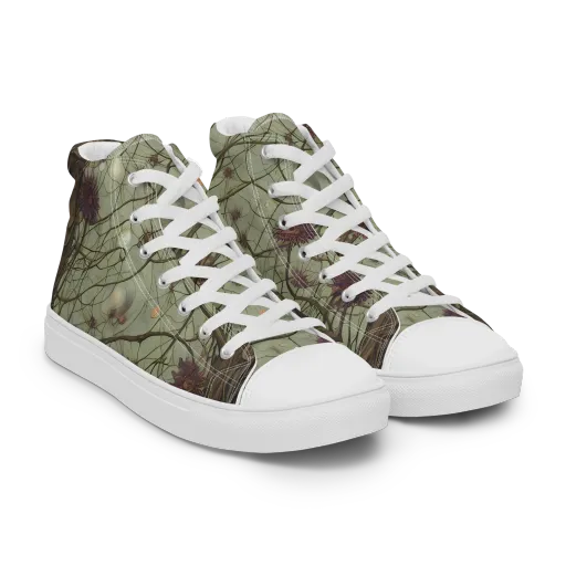 Kowch's Enigma on a Men's High Top Canvas Shoes