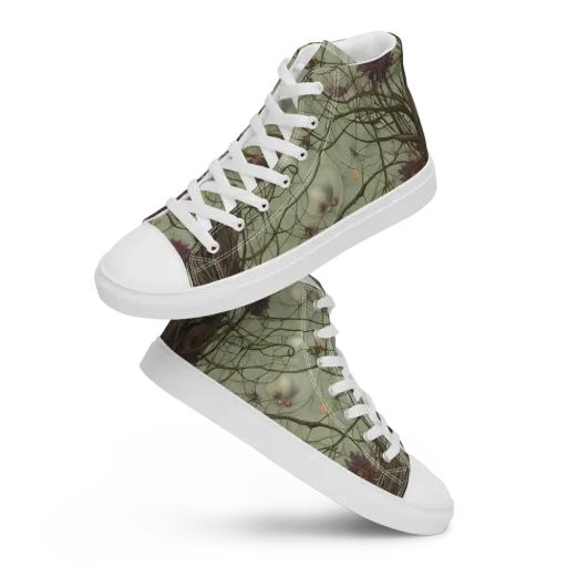 Kowch's Enigma on a Women's High Top Canvas Shoes