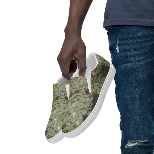 Kowch's Enigma on a Men's Slip-On Canvas Shoes