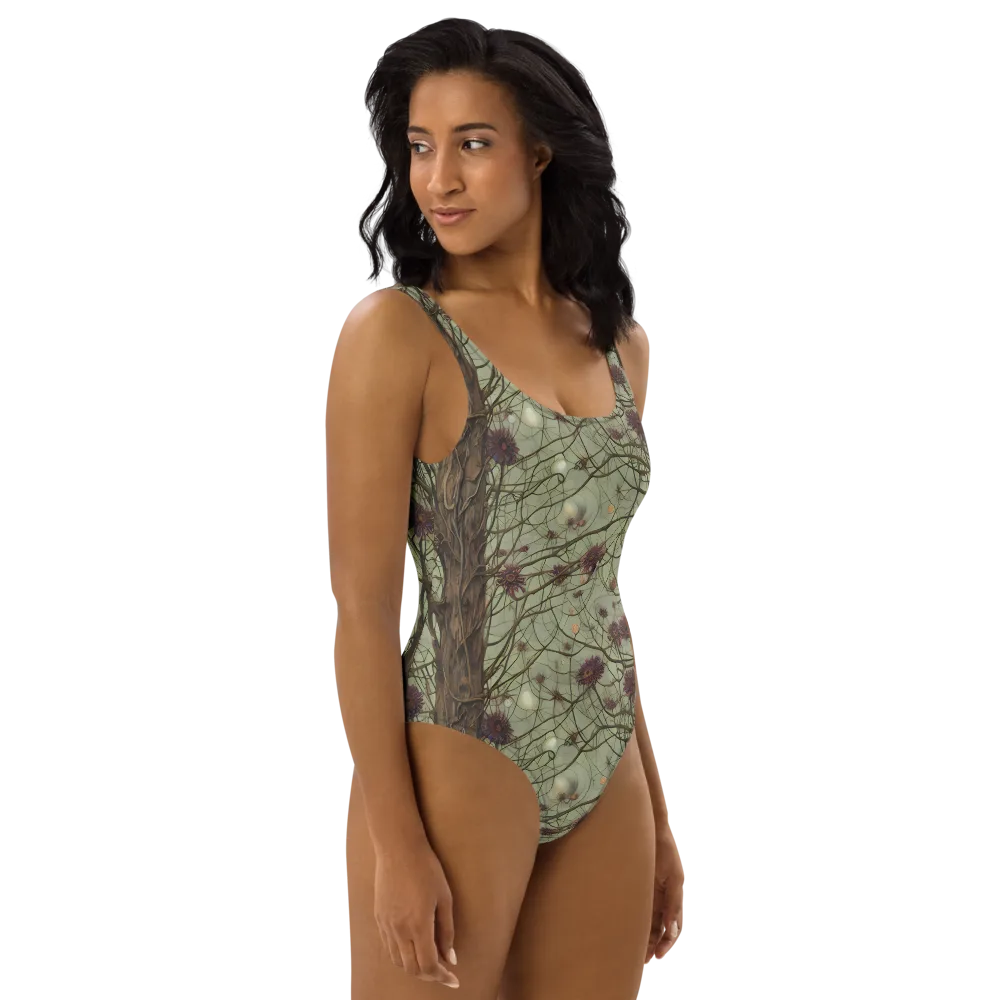 Kowch's Enigma on One-Piece Swimsuit — Right
