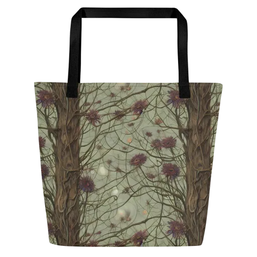 Kowch's Enigma on a Large Tote Bag W/ Pocket