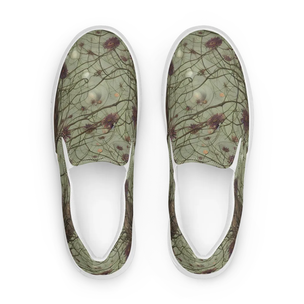 Kowch's Enigma on Women's Slip-On Canvas Shoes — Front