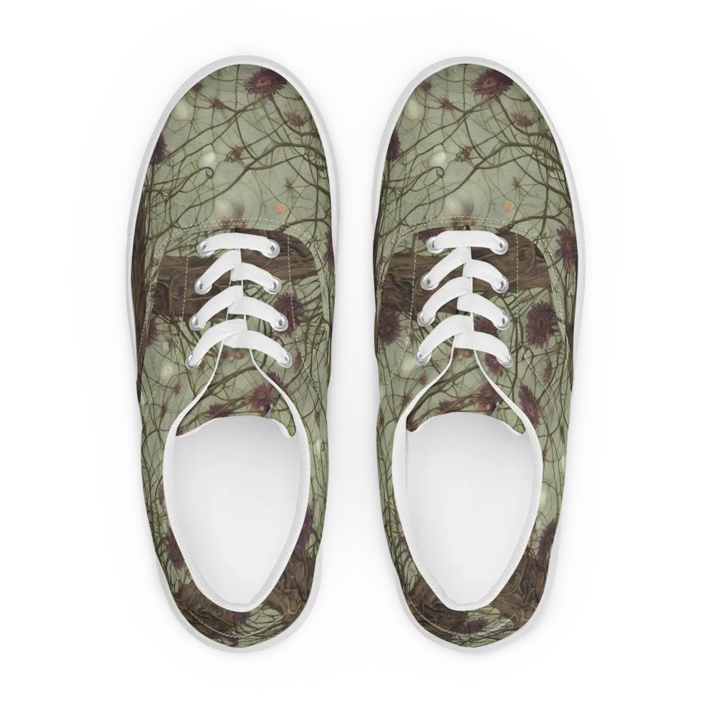 Kowch's Enigma on Men's Lace-Up Canvas Shoes — Front