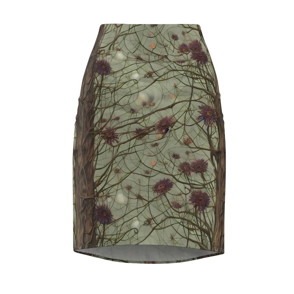 Kowch's Enigma on Pencil Skirt — Front
