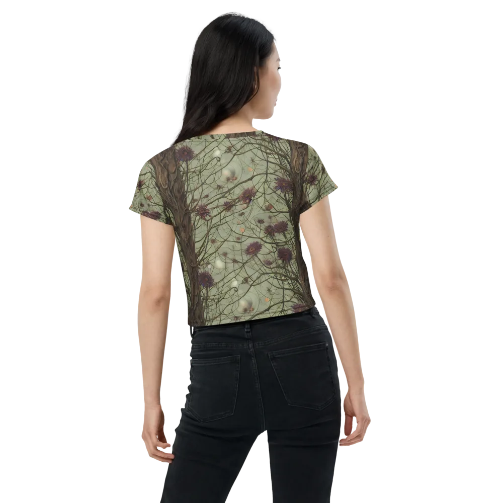 Kowch's Enigma on Crop Tee — Back