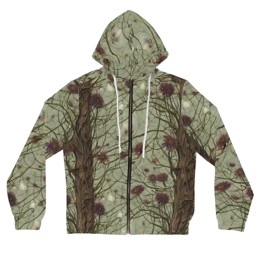 Kowch's Enigma on a Women's Full-Zip Hoodie