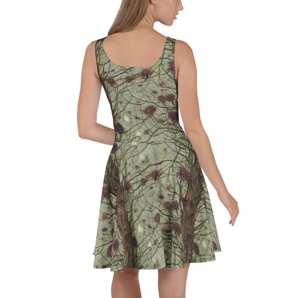 Kowch's Enigma on Skater Dress — Back