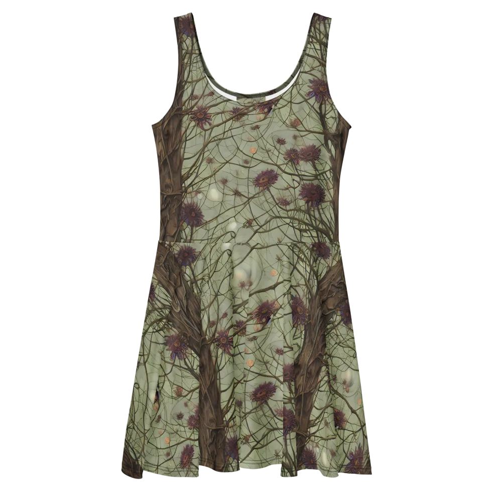 Kowch's Enigma on Skater Dress — Front