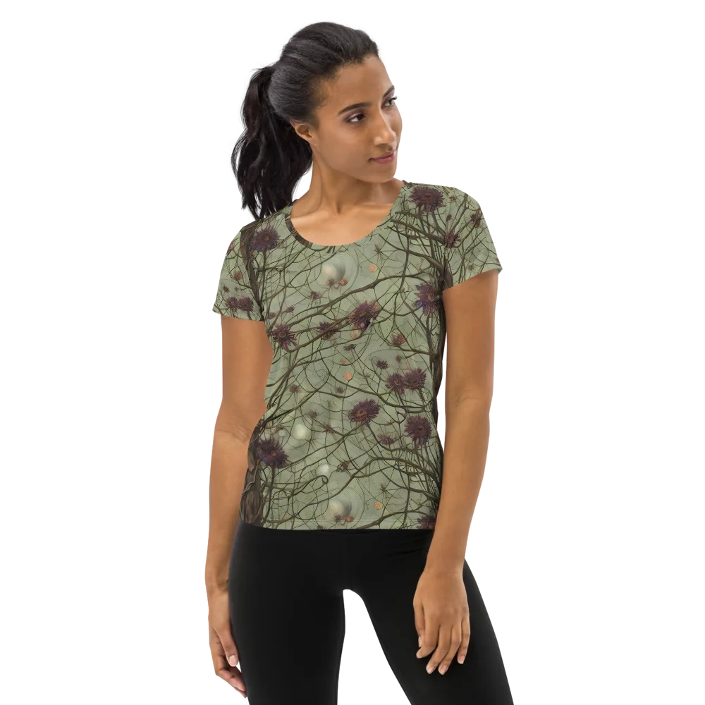 Kowch's Enigma on Women's Athletic T-Shirt — Front