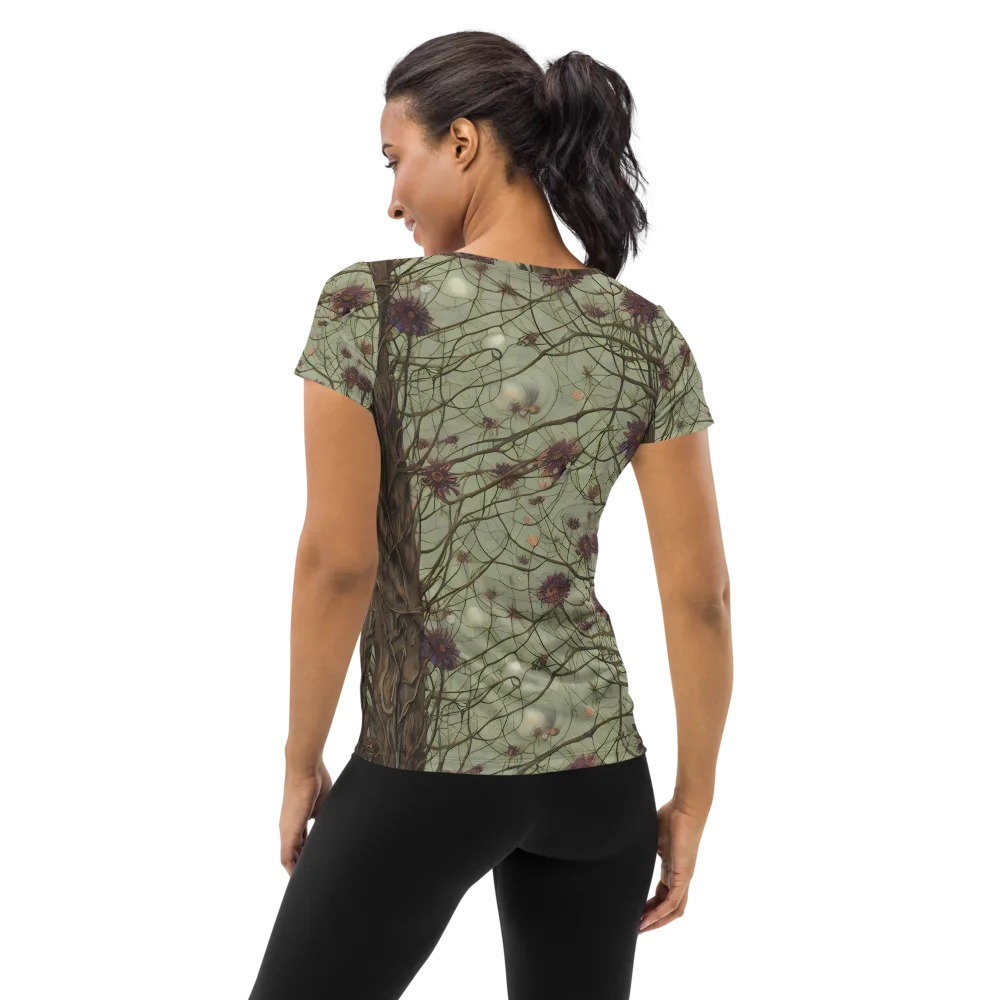 Kowch's Enigma on Women's Athletic T-Shirt — Back