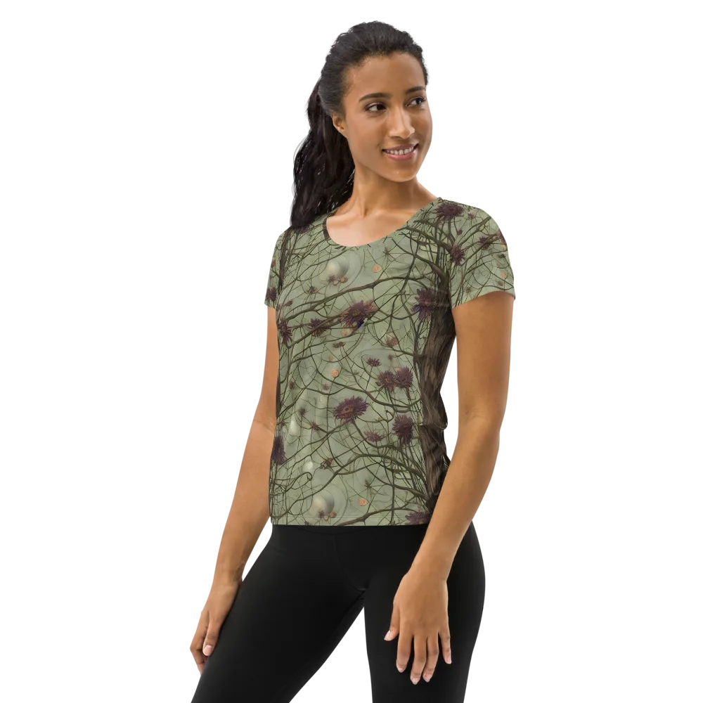 Kowch's Enigma on Women's Athletic T-Shirt — Left