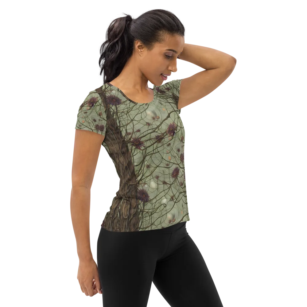 Kowch's Enigma on Women's Athletic T-Shirt — Right