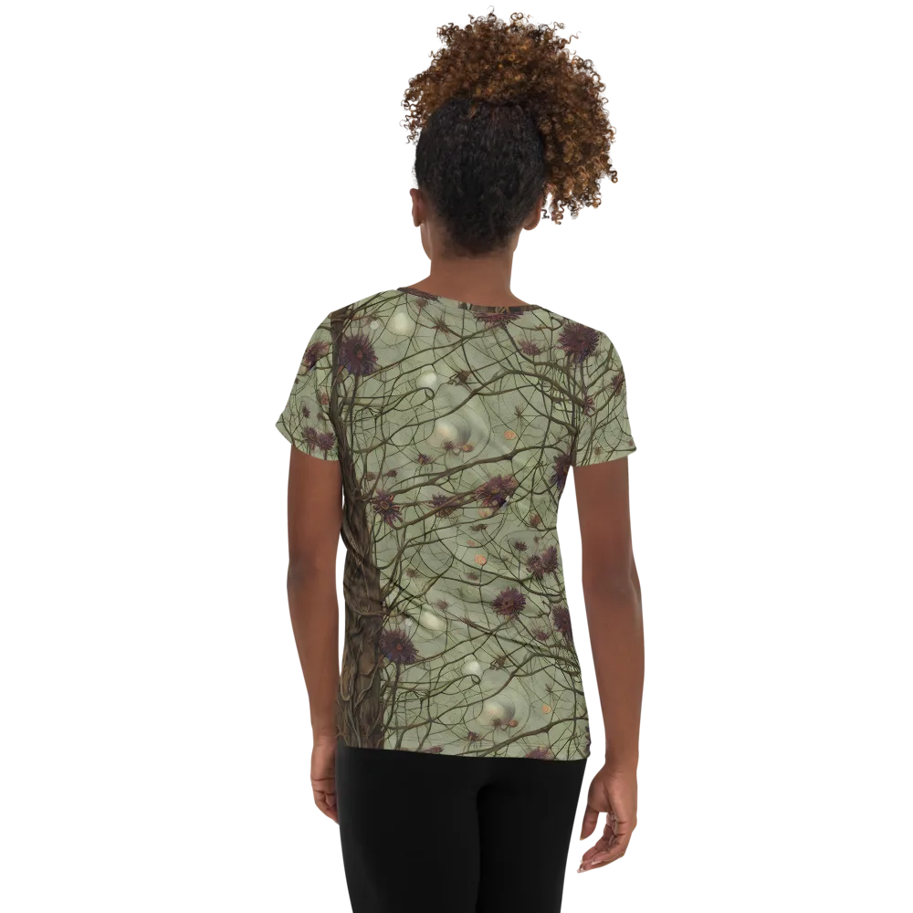Kowch's Enigma on Women's Athletic T-Shirt — Back