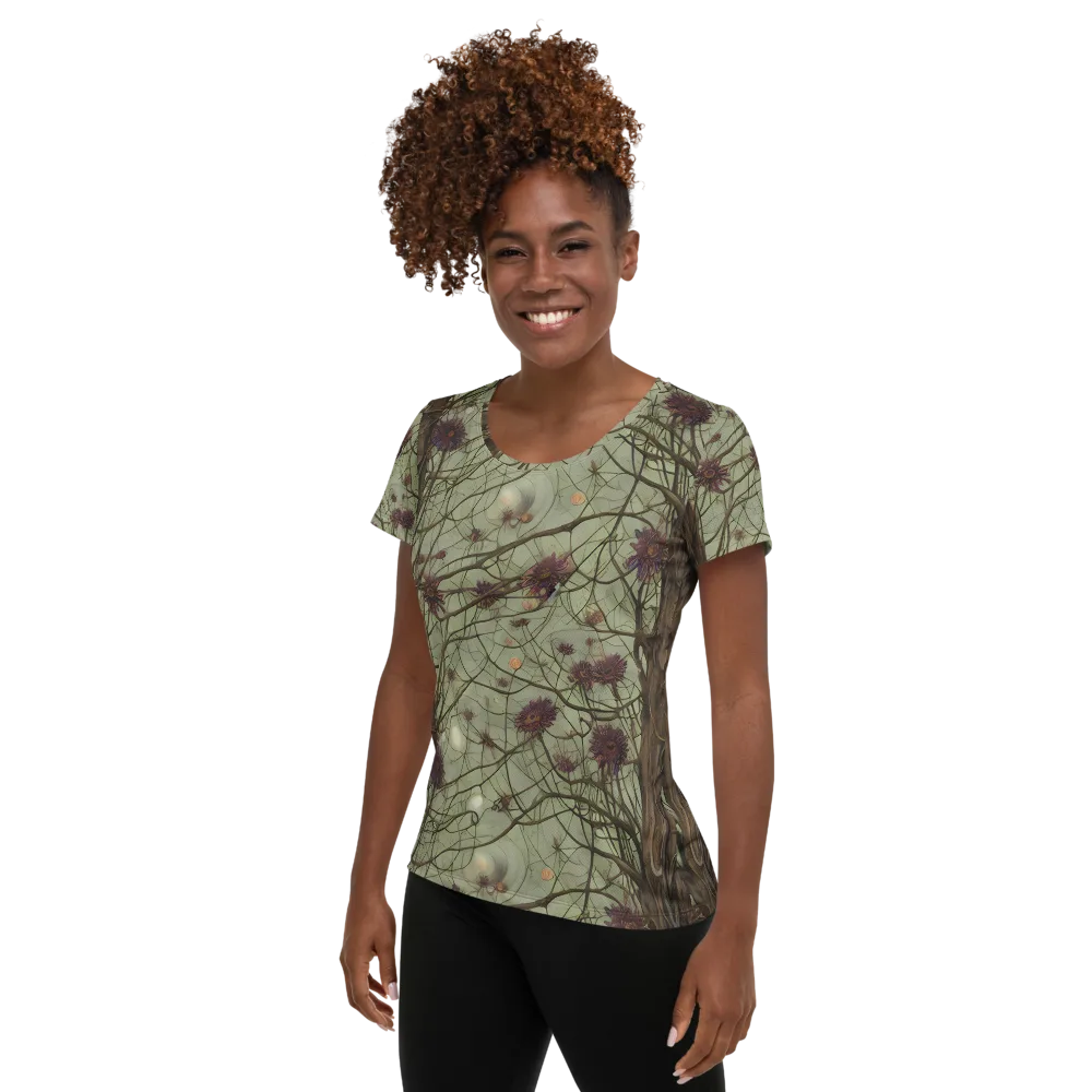 Kowch's Enigma on Women's Athletic T-Shirt — Left