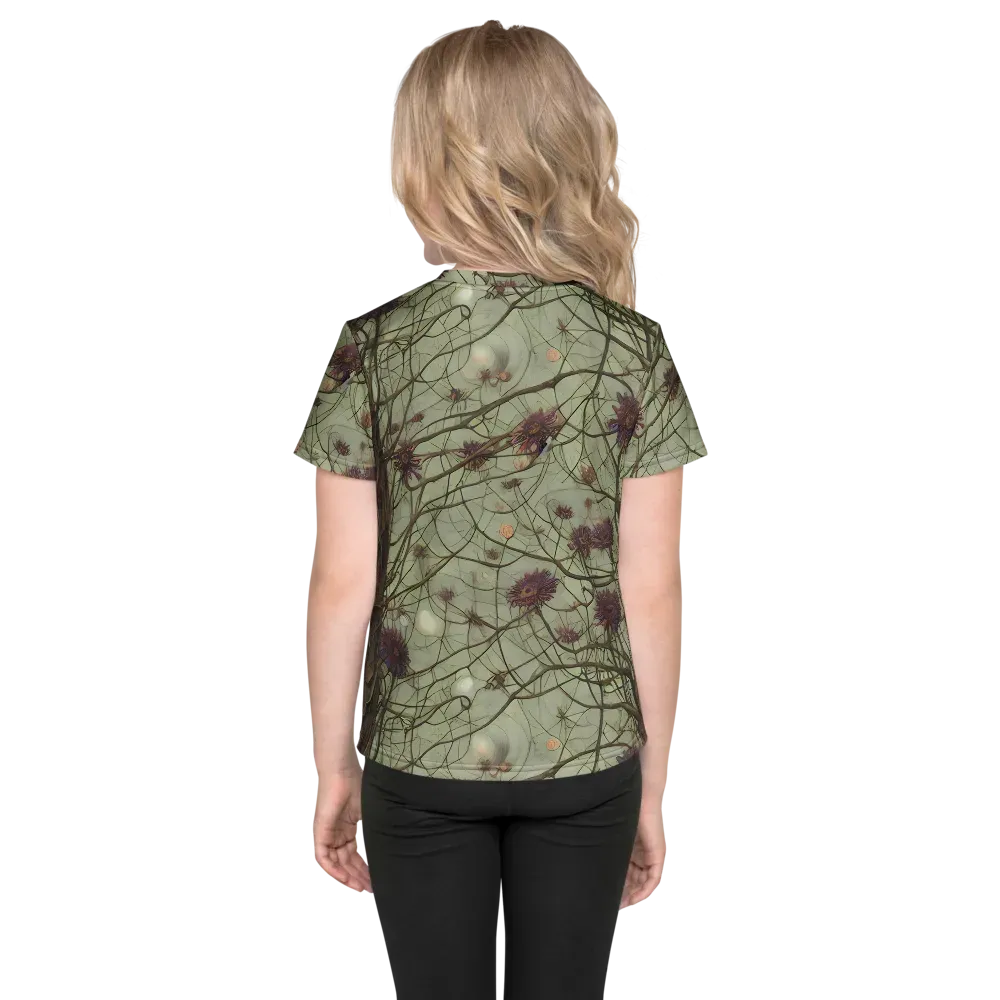 Kowch's Enigma on Kids Crew Neck T-Shirt — Back