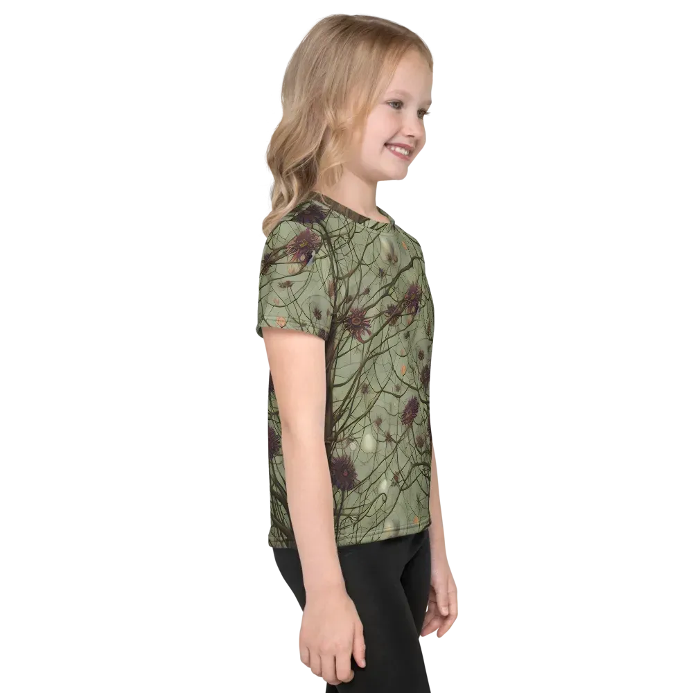Kowch's Enigma on Kids Crew Neck T-Shirt — Right