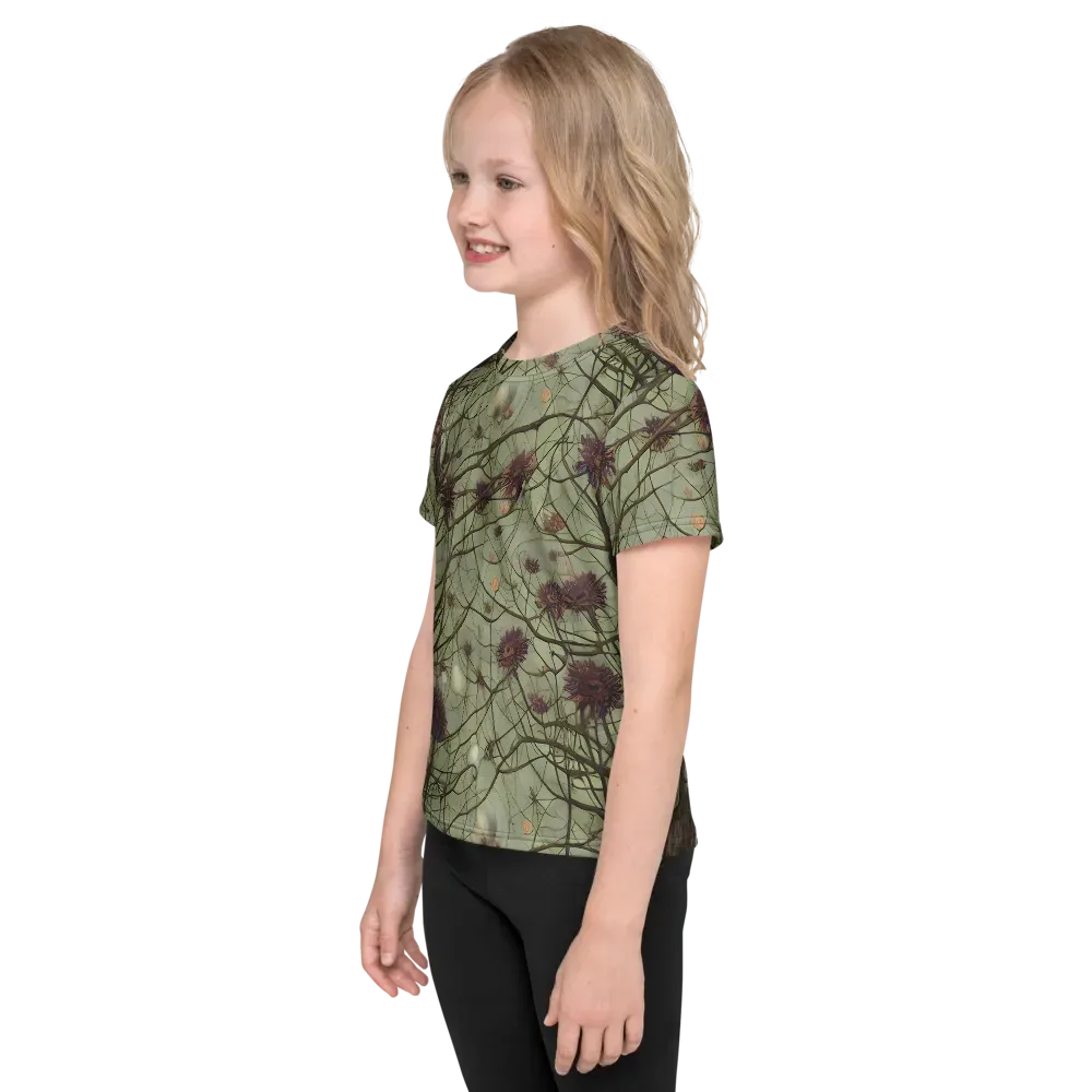 Kowch's Enigma on Kids Crew Neck T-Shirt — Left