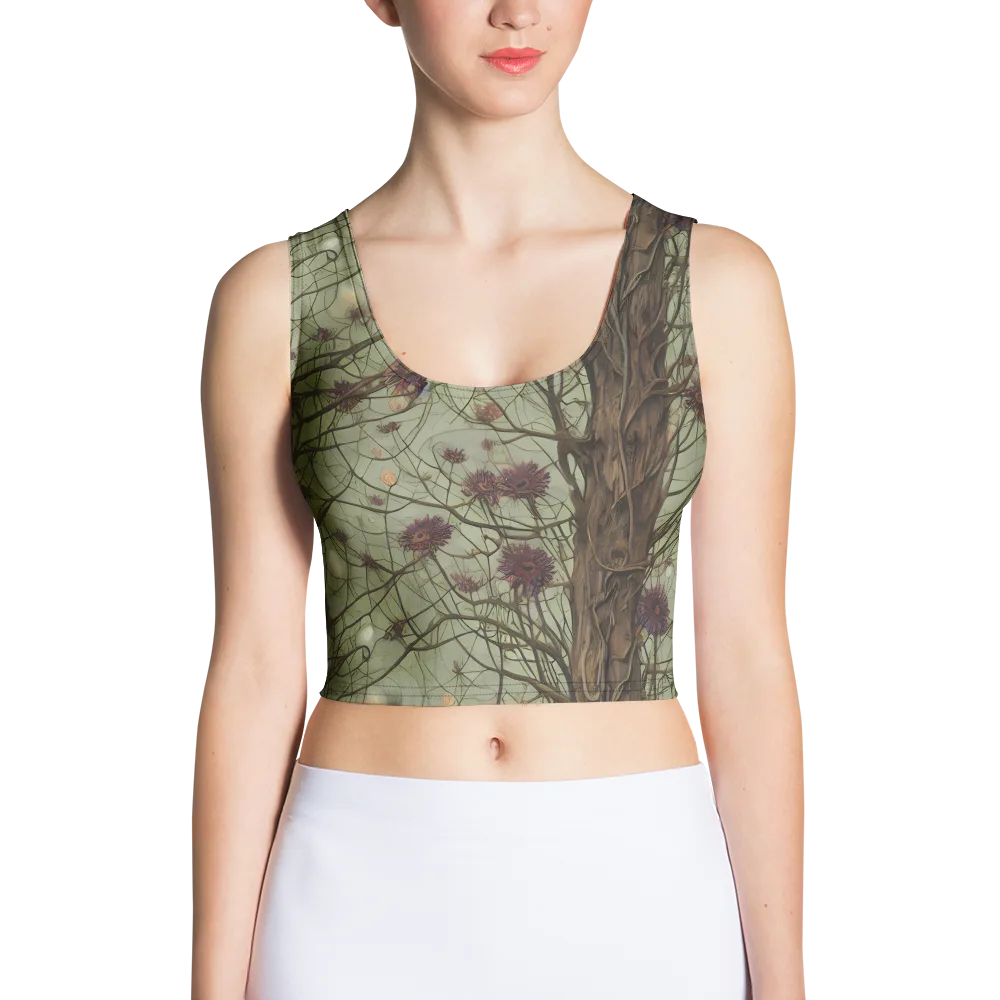Kowch's Enigma on Crop Top — Front