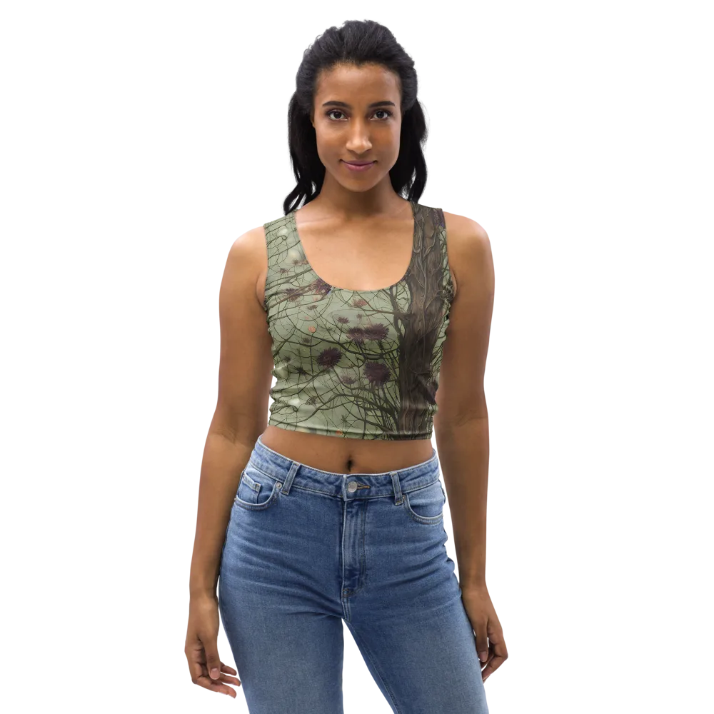 Kowch's Enigma on Crop Top — Front