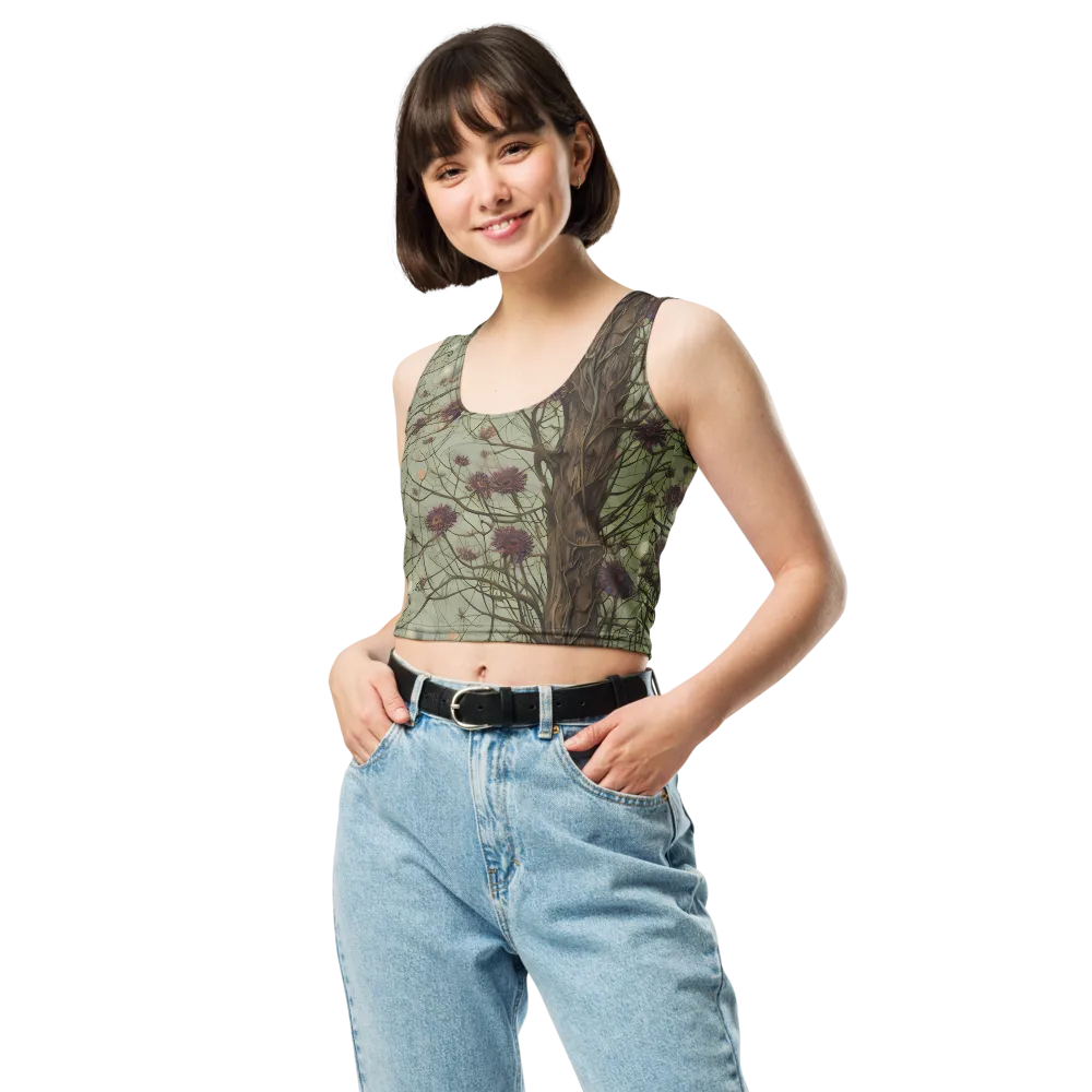 Kowch's Enigma on Crop Top — Front