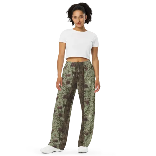 Kowch's Enigma on a Wide-Leg Pants
