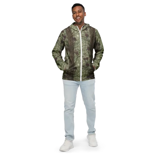 Kowch's Enigma on a Men's Windbreaker