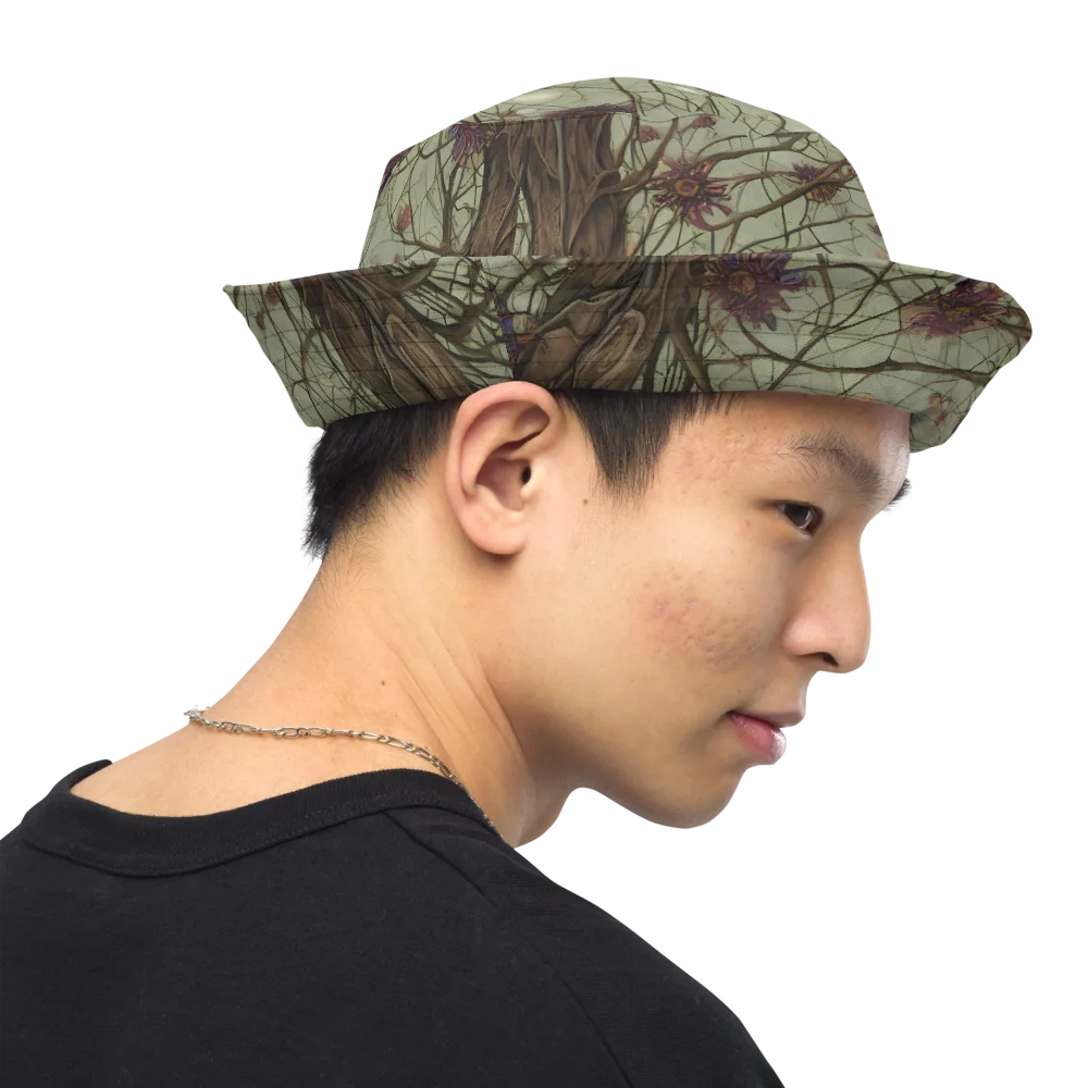 Kowch's Enigma on Reversible Bucket Hat — Right Outside