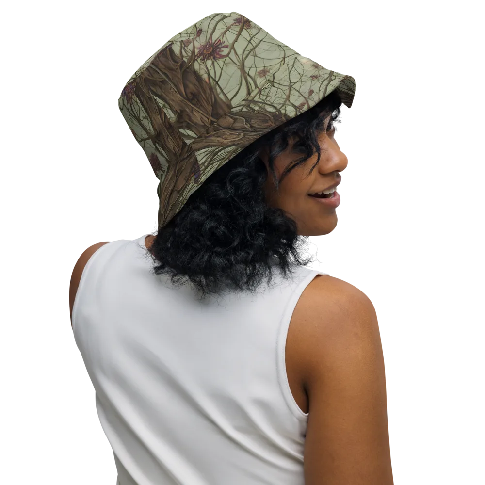 Kowch's Enigma on Reversible Bucket Hat — Right Outside