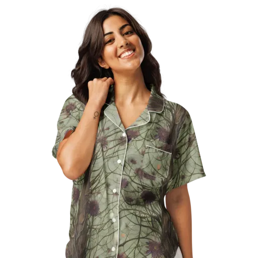 Kowch's Enigma on a Women's Short Sleeve Pajama Top
