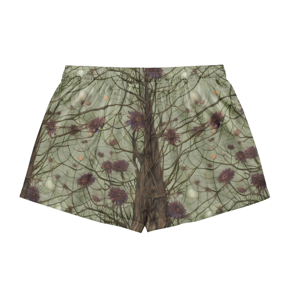 Kowch's Enigma on Women's Pajama Shorts — Back