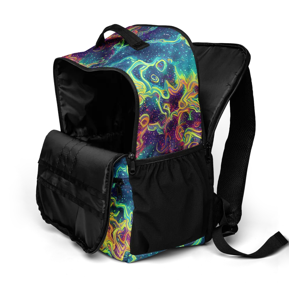 Echoed Pulses on Utility Backpack — Product details 2
