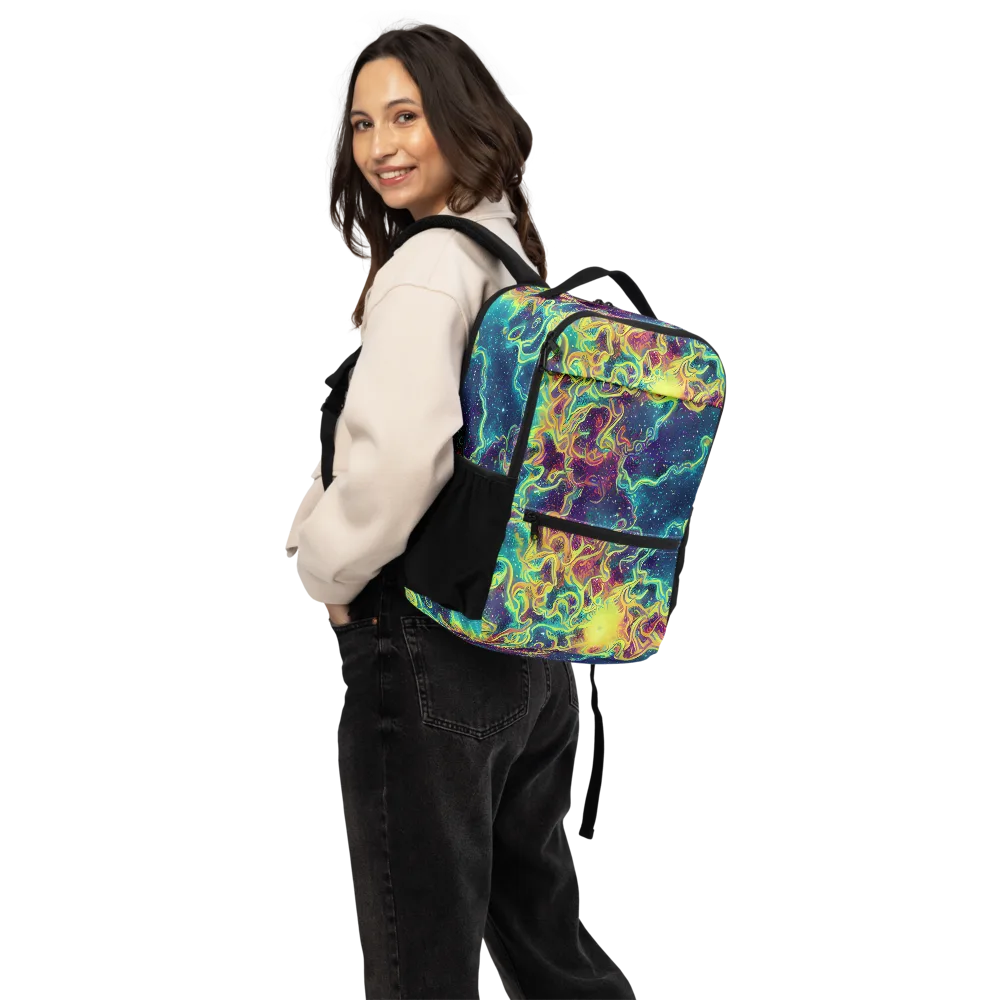 Echoed Pulses on Utility Backpack — Back