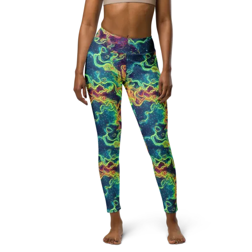 Echoed Pulses on a Yoga Leggings