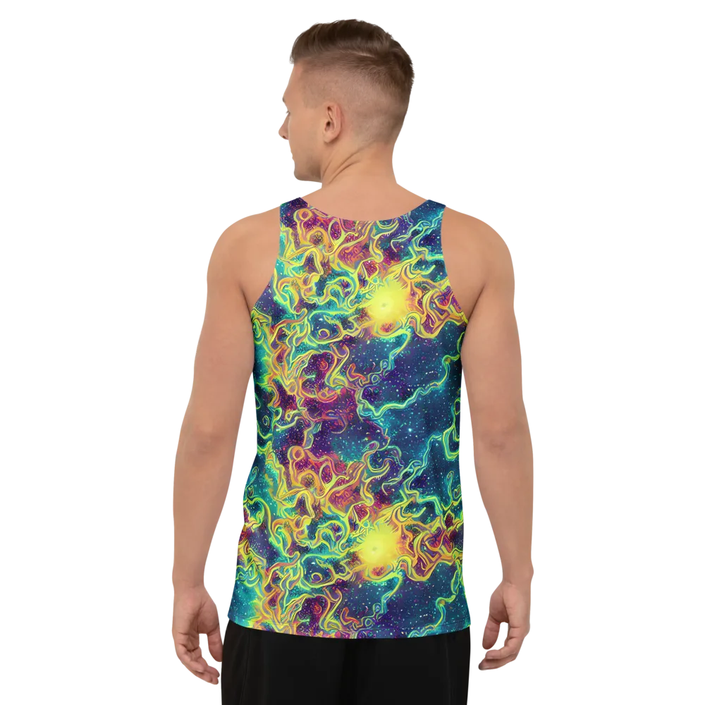 Echoed Pulses on Men's Tank Top — Back