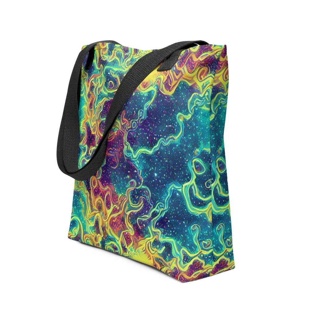Echoed Pulses on Tote Bag — Front